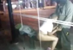 سرطان را در حمام گرفت و یک سکس خارجی زیبا نقطه را لکه زد